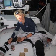On board Transat Jacques Vabre 2011