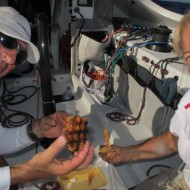 On board Transat Jacques Vabre 2011